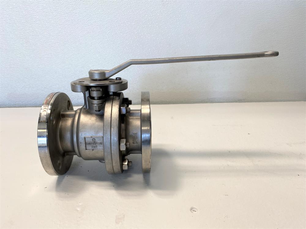 Quadrant AF FP 2" 150# CF8M Ball Valve F2F-SSRRLH1F200